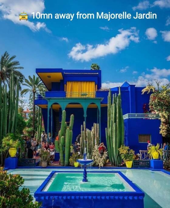 Plein Centre Marrakech, Grand Balcon Filant Lejlighed Marrakesh Eksteriør billede